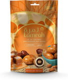 Dates with Nuts Caramel Chocolate Zipper Bag Tamrah 80 grams