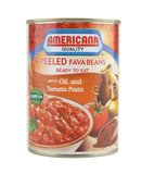 Americana Quality Peeled Fava Beans with Oil and Tomato Paste 400g