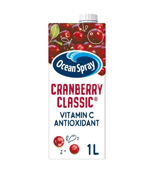 Ocean Spray Cranberry Juice 12 X 1Ltr