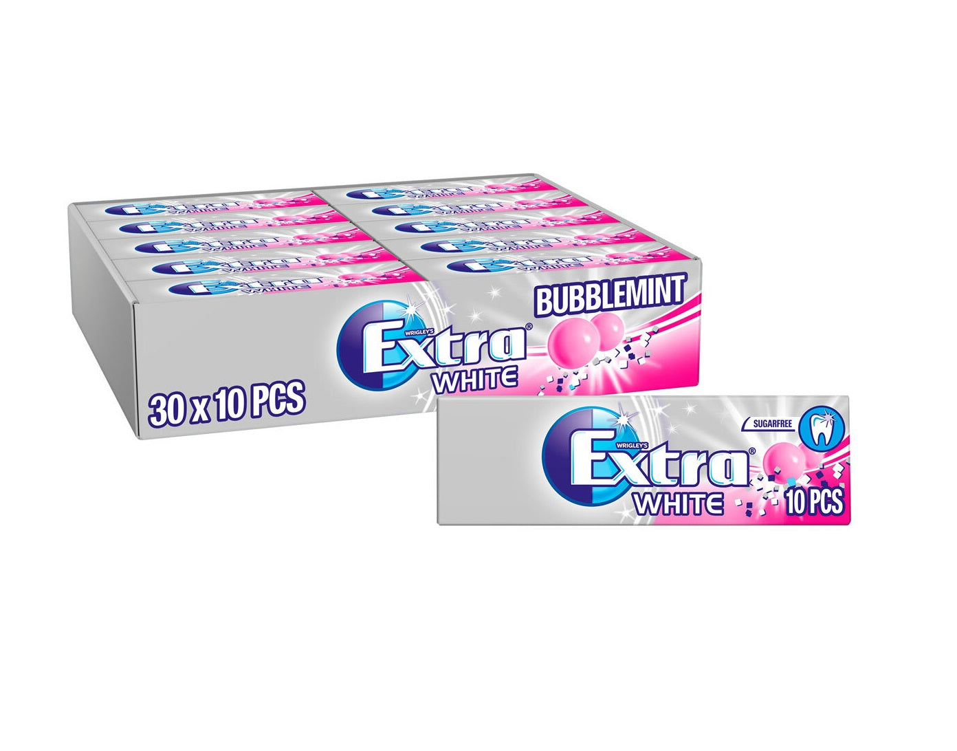 Wrigley's Extra Spearmint Chewing Gum 30 x 10 Pack – Herbs&Beans