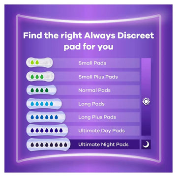 Always Discreet Long Plus Pads 28 Pack-3