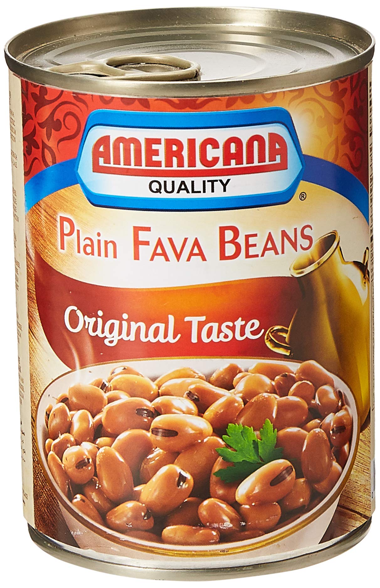 Americana Quality Plain Fava Beans 400g