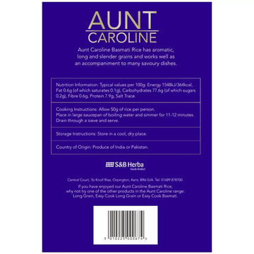 Aunt Caroline Basmati Rice 5kg-1