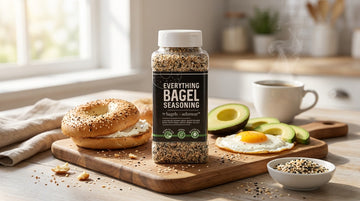 Bagel Seasoning Bagels + Schmear 600g-5
