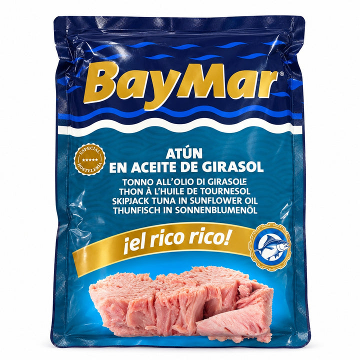 BayMar Skipjack Tuna Chunks in Sunflower Oil 1kg