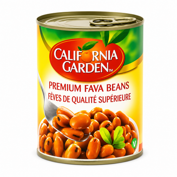 California Garden Premium Fava Beans 400g