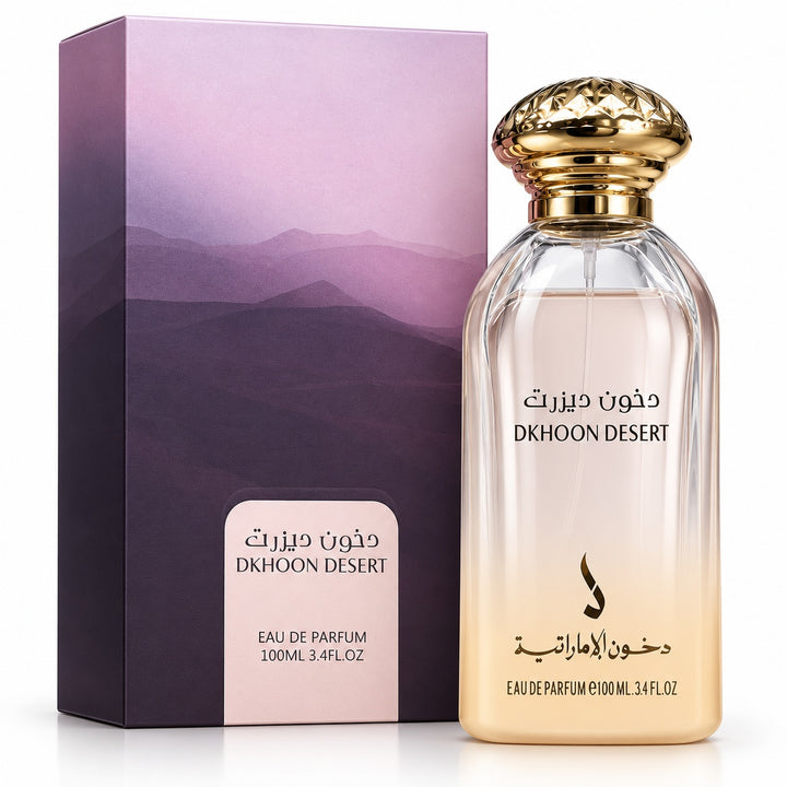Dkhoon Desert Eau de Parfum 100ml – Dkhoon AlEmiratia Unisex Perfume