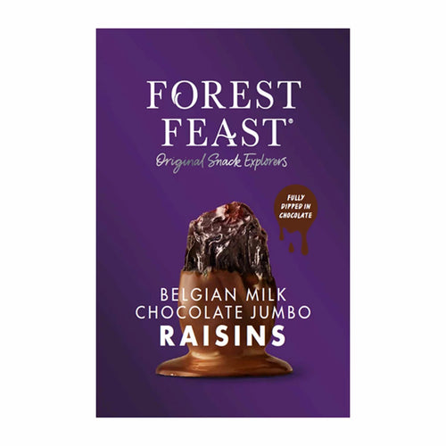 Forest Feast Belgian Milk Chocolate Jumbo Raisins 1kg