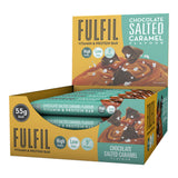 Fulfil Chocolate Salted Caramel Protein Bar Snack 15 x 55g