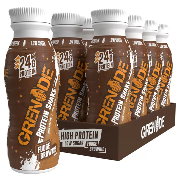 Grenade Carb Killa Fudge Brownie High Protein Shake 330ml X 8