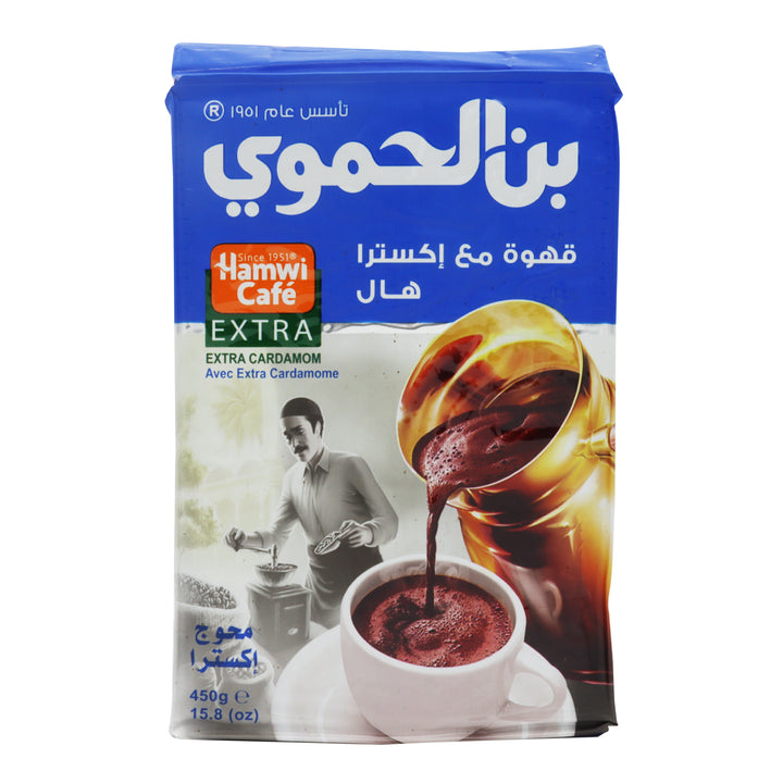 Hamwi Coffee Extra Cardamom 450g X 6