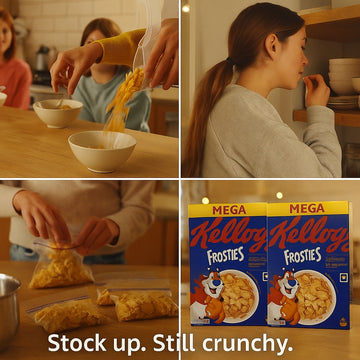 Kellogg's Frosties Breakfast Cereal 925g X 2 2