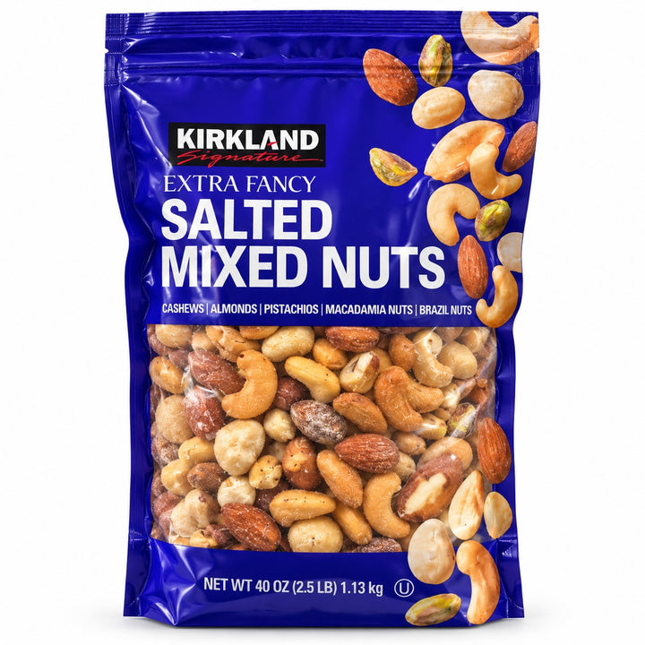 Kirkland Signature Extra Fancy Roasted & Salted Mixed Nuts 1.13kg