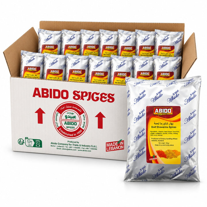 Lamb Shawarma Seasoning Abido 500g x 14