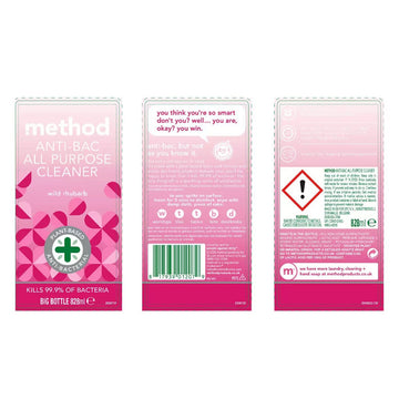 Method Mixed Pack Spray 3 x 828ml 1