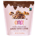 Milk Chocolate Almond Toffee Clusters OMG 680g