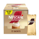 Nescafe Cappuccino Unsweetened Sachets 18g X 72
