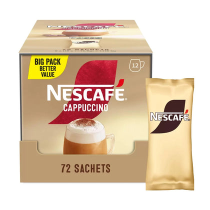 Nescafe Cappuccino Sachets 18g X 72