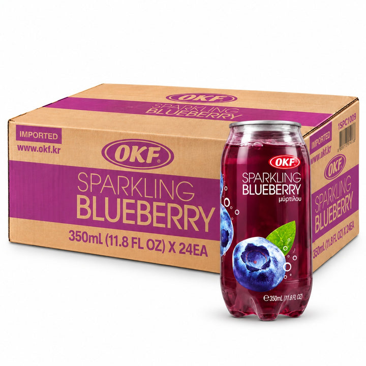 OKF Sparkling Blueberry Lite Drink 350ml x 24
