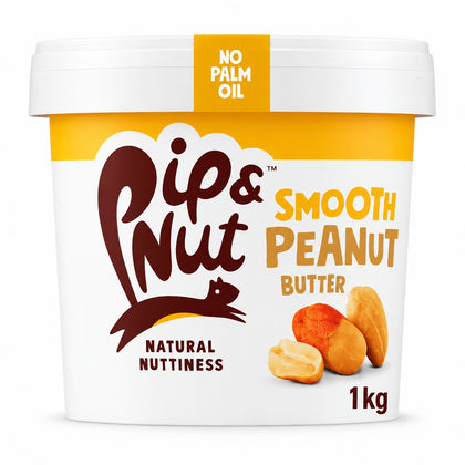 Pip & Nut Smooth Peanut Butter 1kg