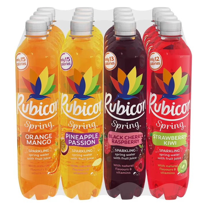 Rubicon Sparkling Spring Water 16 X 500ml