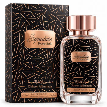 Signature Rose Gold Eau de Parfum 100ml – Dkhoon AlEmiratia Unisex Perfume