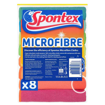 Spontex Microfibre Cloths