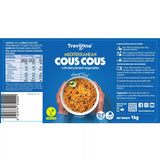 Trevijano Mediterranean CousCous with Vegetables 1kg ingredients
