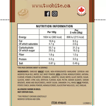Two-Bite Cinnamon Rolls 890g-3