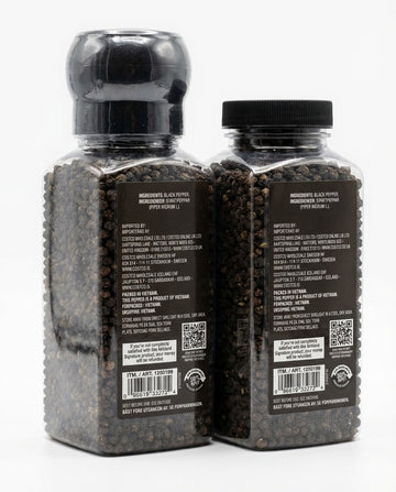 Whole Blackpepper Grinder with Refill 375g-1