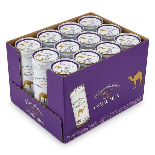 Whole Camel Milk Long Life Camelicious 235ml