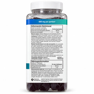 Youtheory Ashwagandha Gummies Mixed Berry Flavour 180 Gummies-1