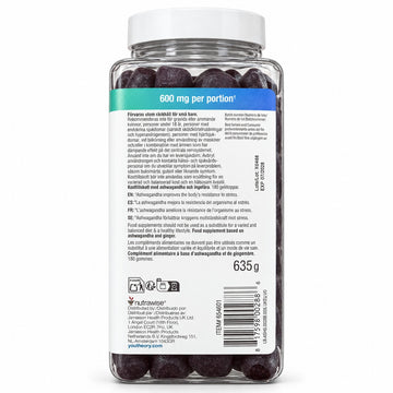 Youtheory Ashwagandha Gummies Mixed Berry Flavour 180 Gummies-3