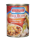 Americana Quality Fava Beans with Chickpeas and Olive oil 400g