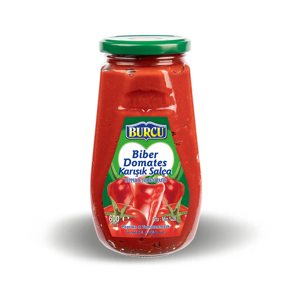 Burcu Pepper & Tomato Paste 600g