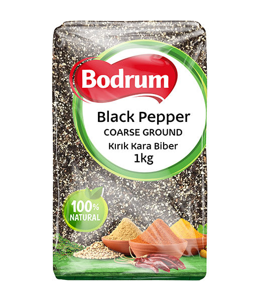 Coarse Ground Black Pepper Bodrum 1kg