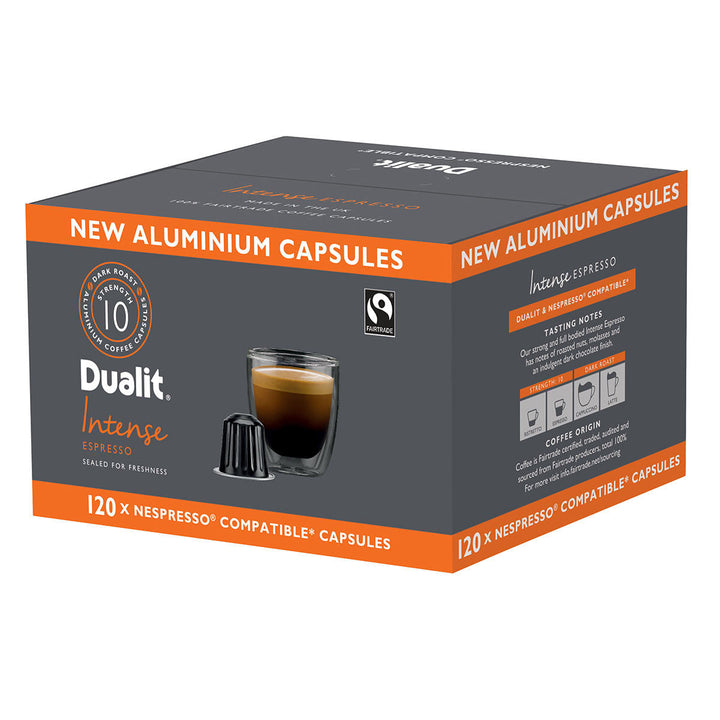 Dualit Coffee Capsules Intense Espresso 120pk
