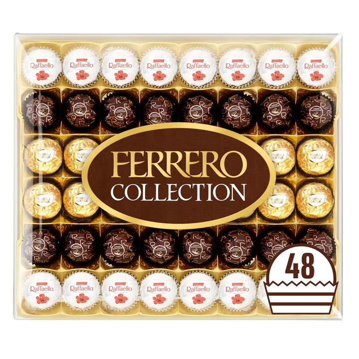 Ferrero Rocher 48 Piece Collection Chocolate Gift Box 518g