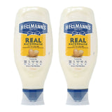 Hellmann's Real Squeezy Mayonnaise 2 X 750ml