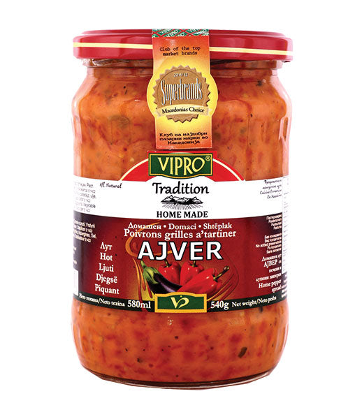 Vipro Homemade Hot Ajvar 580g