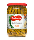 Hot Peppers Pickled Bodrum 630g