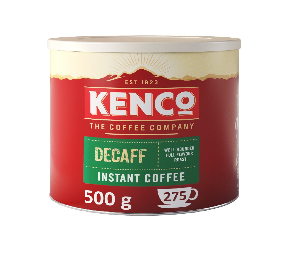 Kenco Decaffeinated Instant Coffee Granules 500g