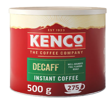Kenco Decaffeinated Instant Coffee Granules 500g