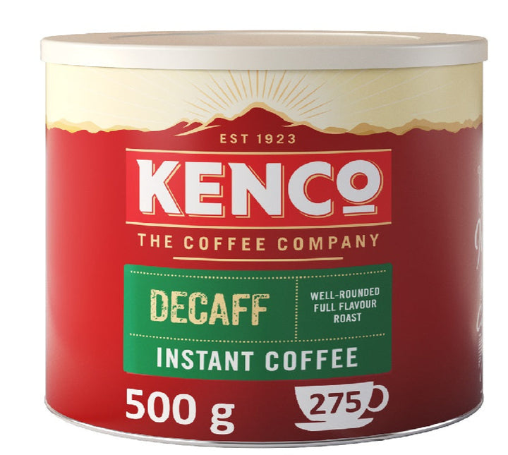Kenco Decaffeinated Instant Coffee Granules 500g