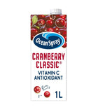 Ocean Spray Cranberry Juice 12 X 1Ltr