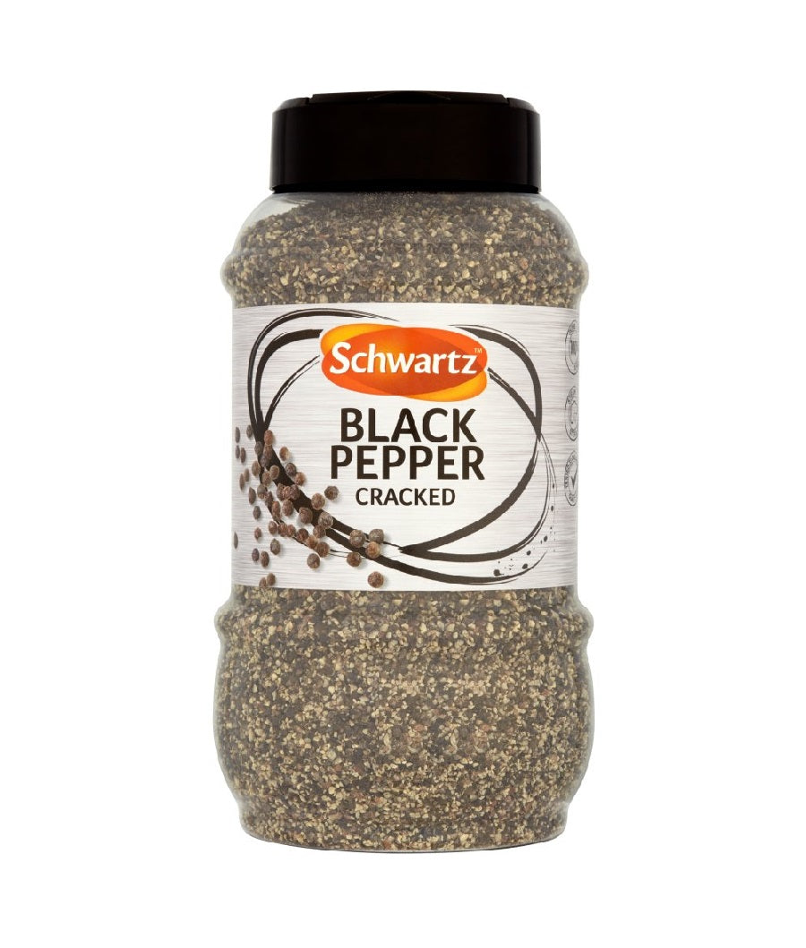 Schwartz Cracked Black Pepper 380g