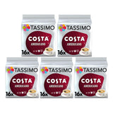 Tassimo Costa Americano Coffee Pods 5 X 16 Pack
