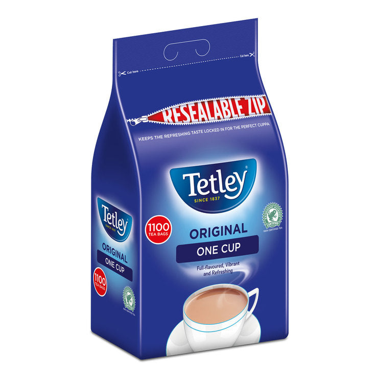 Tetley Original 1 Cup Tea Bags 1100 Pack