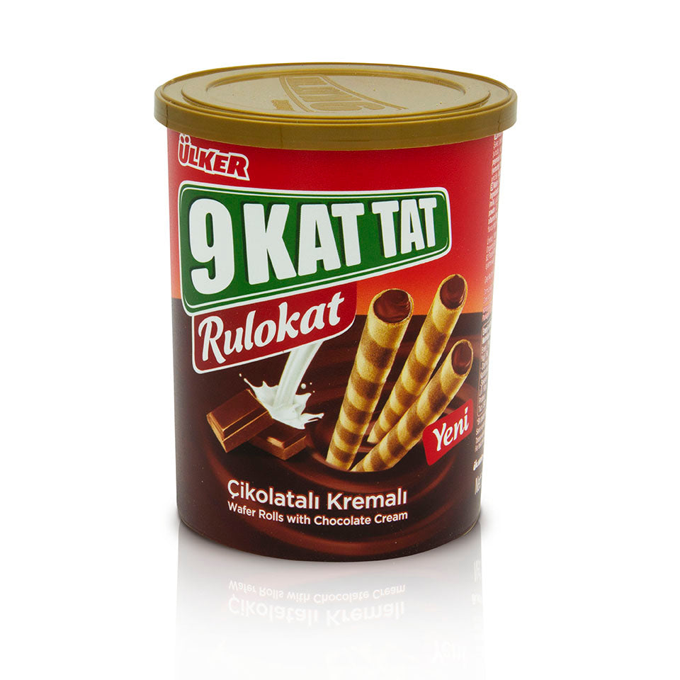 Ulker 9 Kat Tat Rulokat with Chocolate Cream 170g